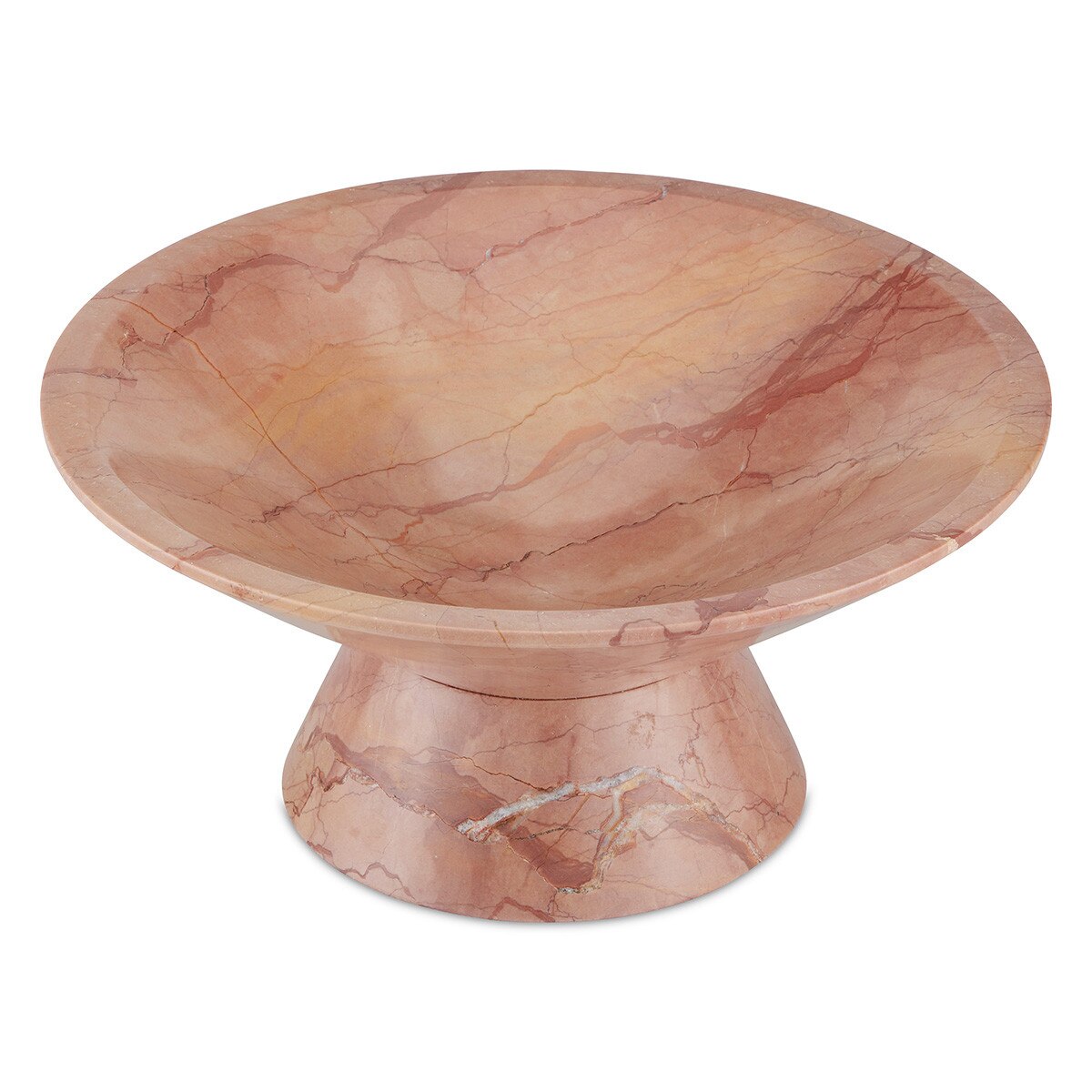 Blush Marble Bowl veining detail