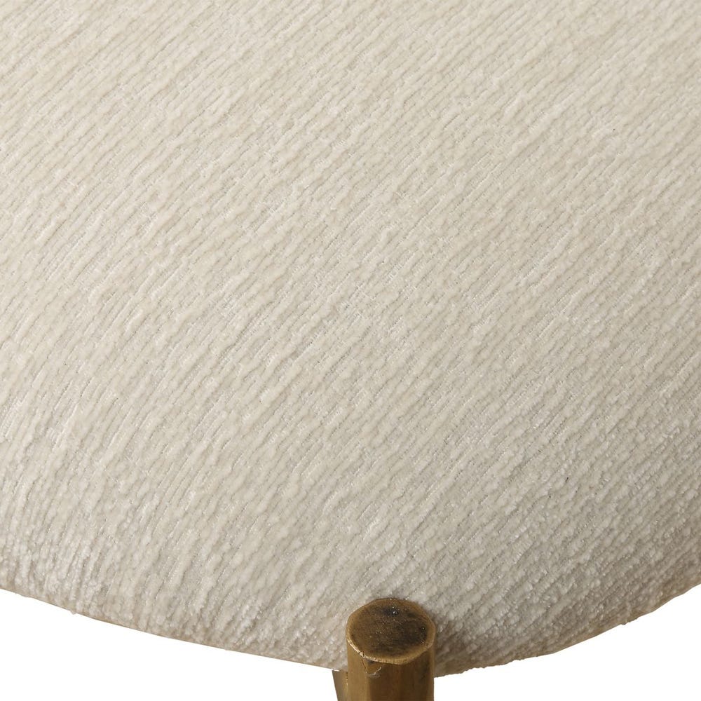Close-up of a textured chair seat fabric surface