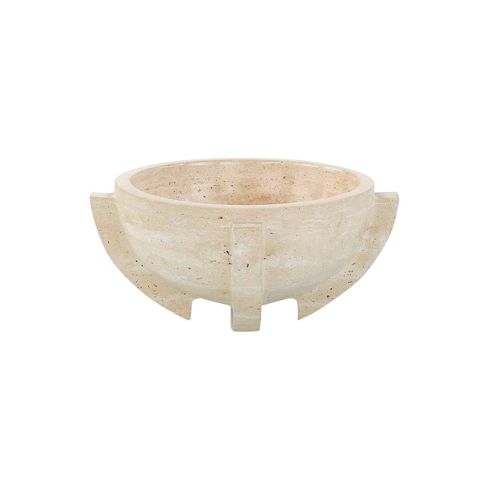 Grotto Stone Bowl in genuine cave stone