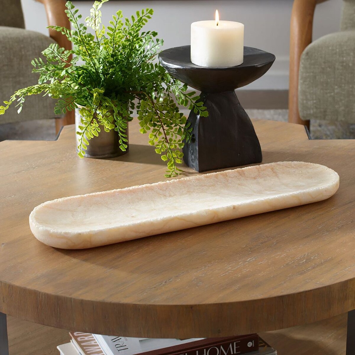 Luster Onyx Bowl top view