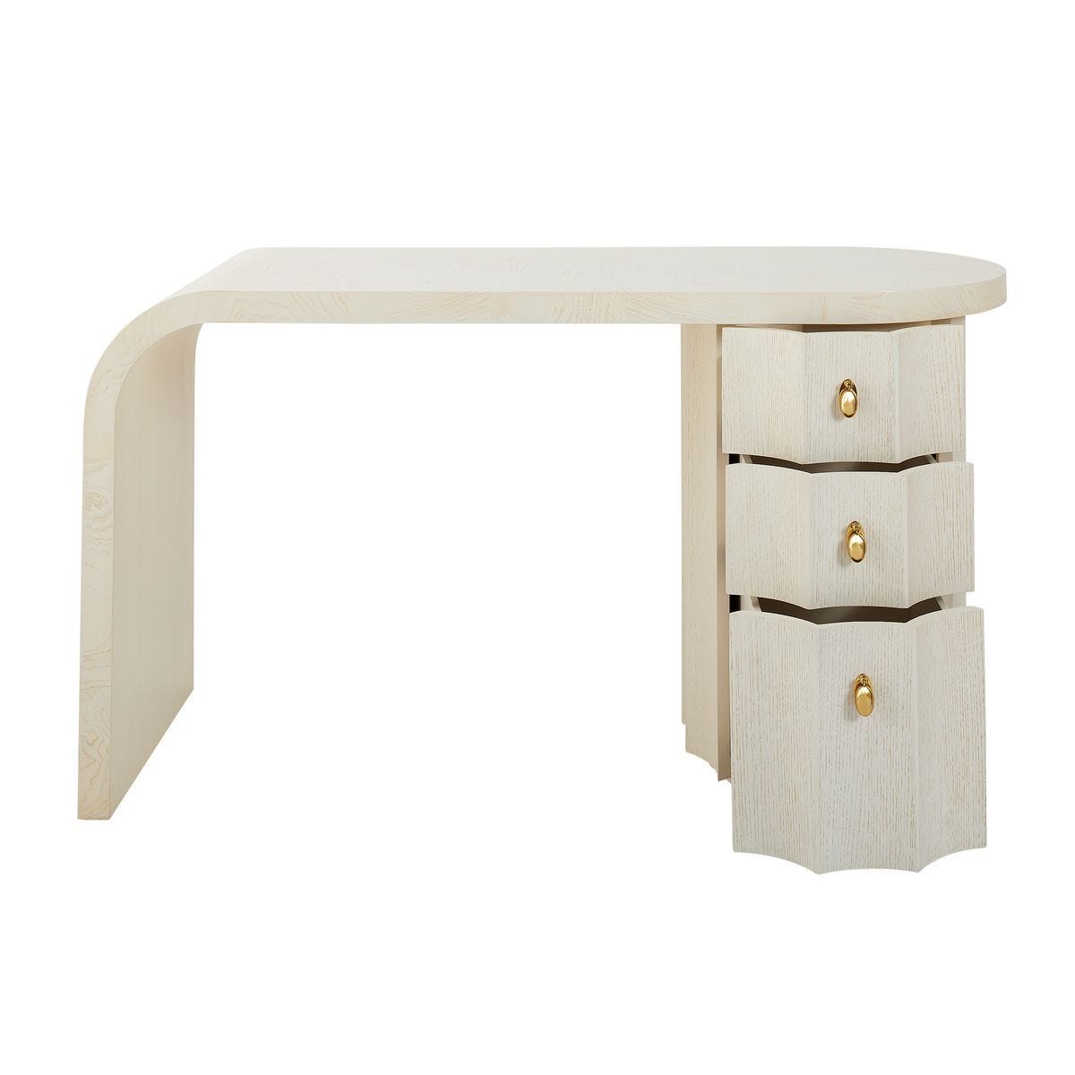 Margaux Scalloped Writing Desk — by Rachel Blindauer