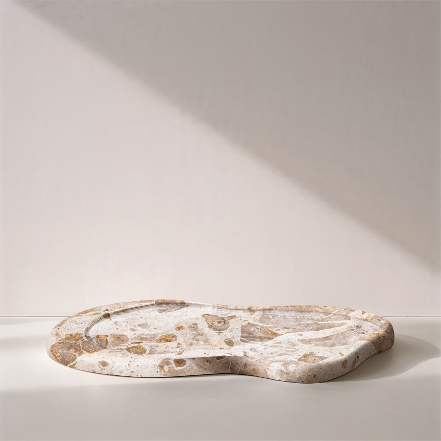 Forma Marble Curve Tray