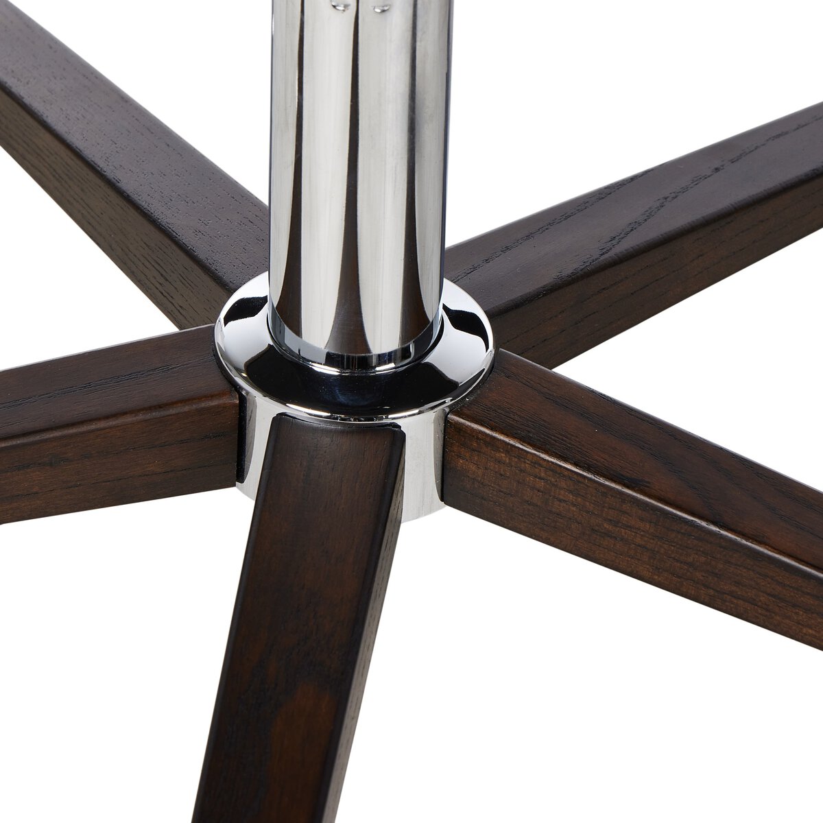 Arden Swivel Desk Chair in Mink Performance Fabric