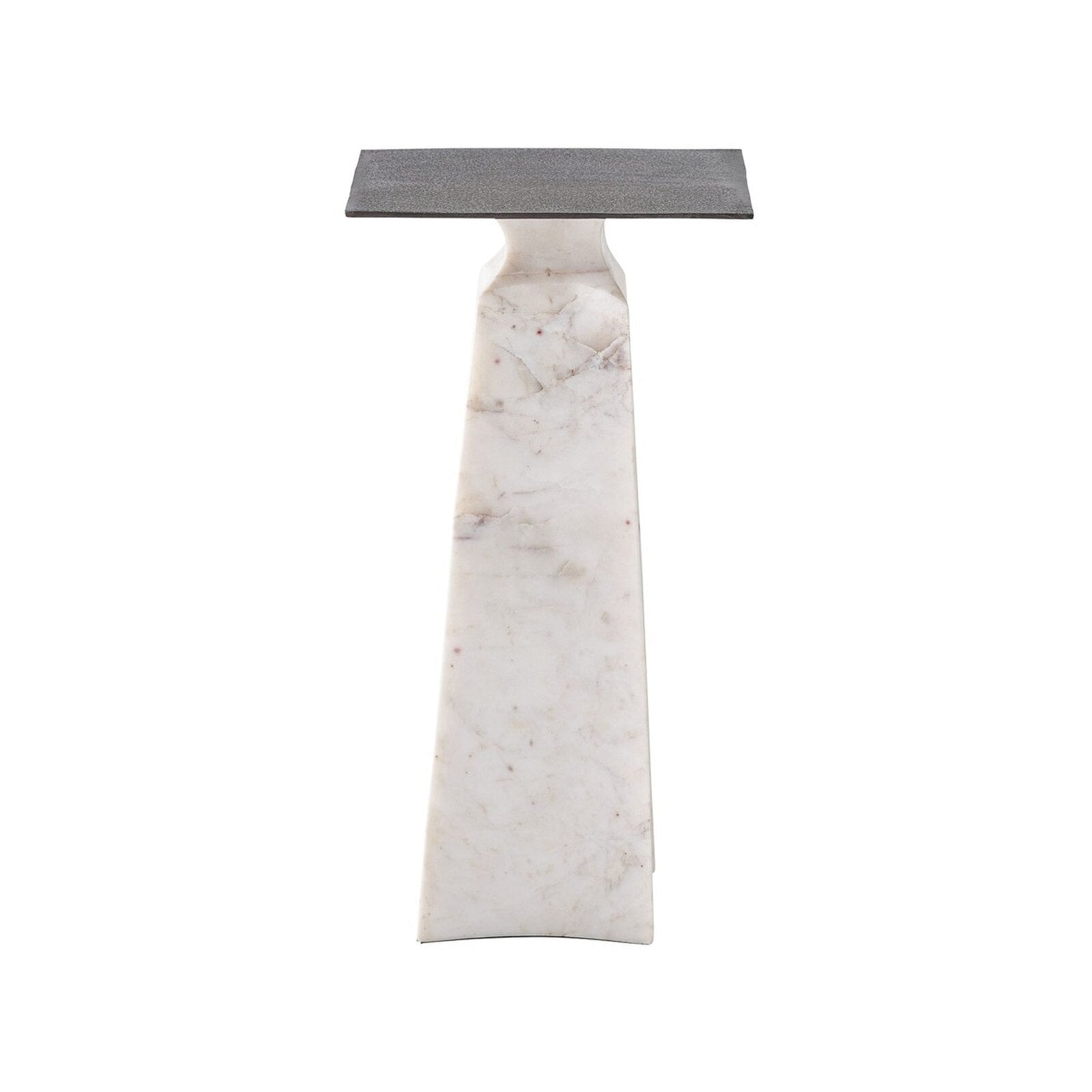 Universal Furniture 22" Curated Figuration Side Table with Marble Base