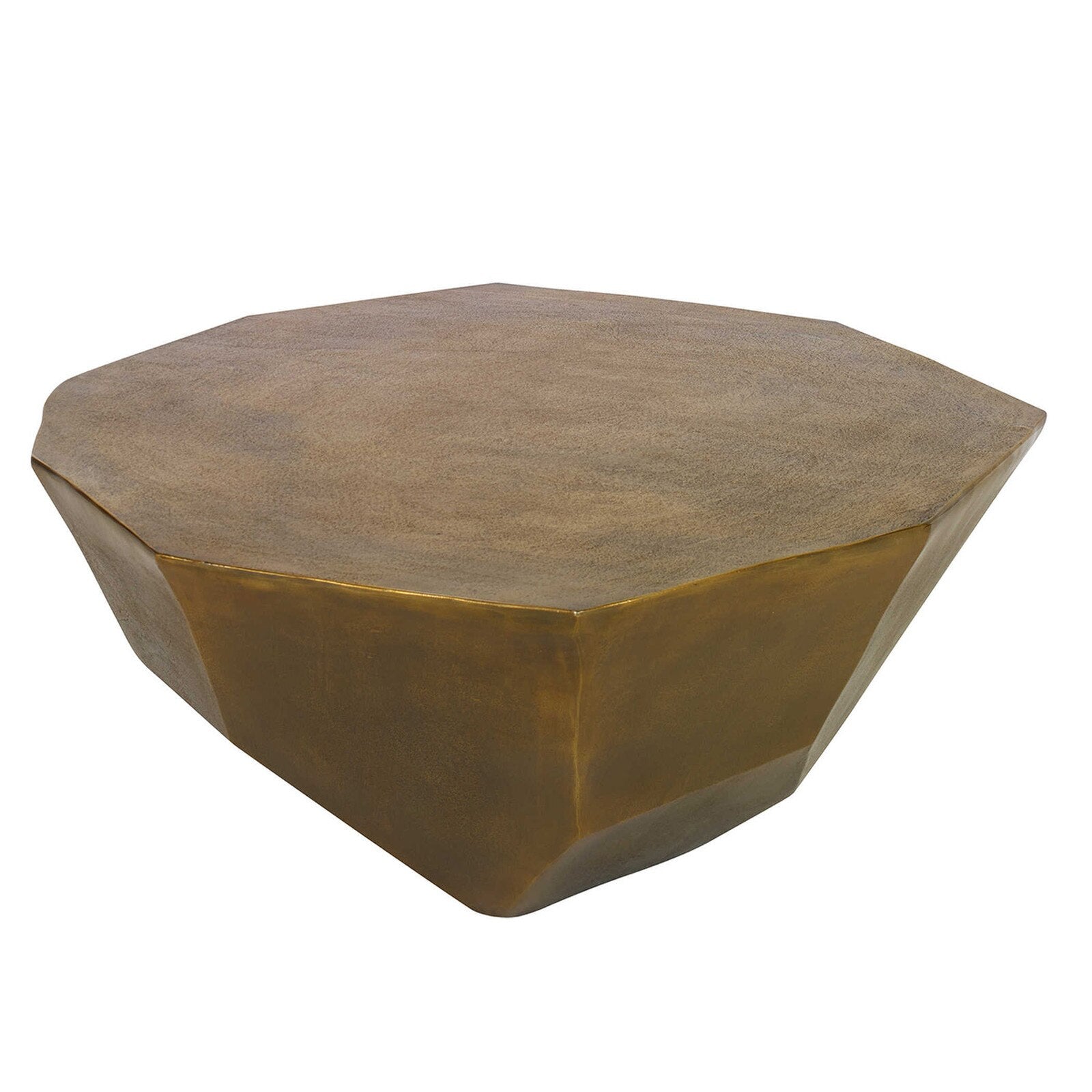 Uttermost 40" Cathenna Large Coffee Table - Brass