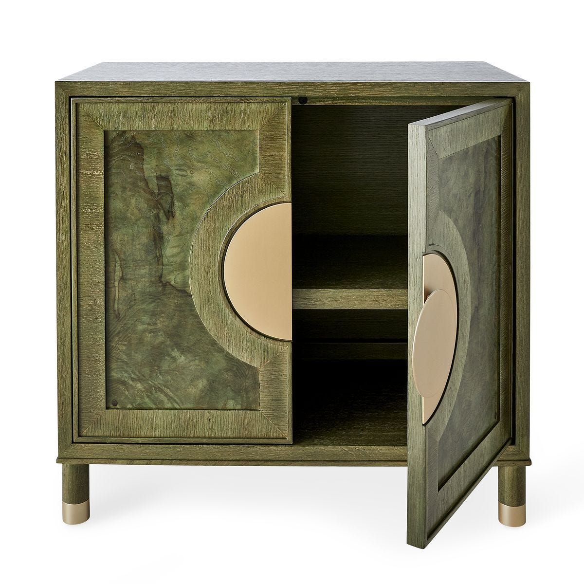 Versailles Olive Burl Cabinet — by Rachel Blindauer