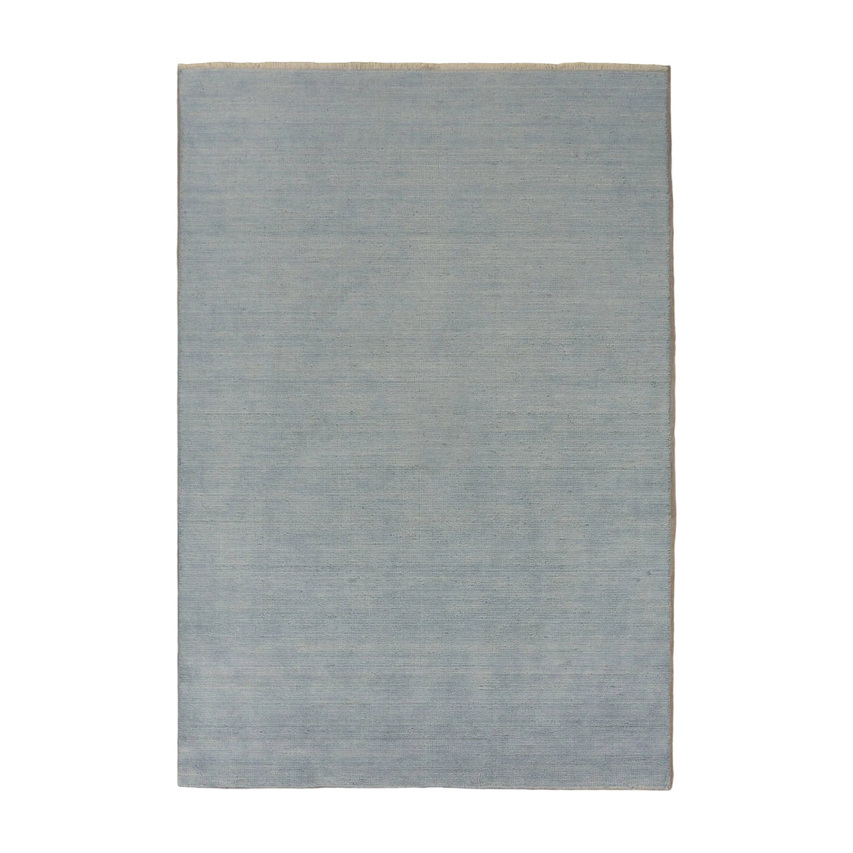 Ashcroft Hand-Loomed Wool Rug — Dusty Blue
