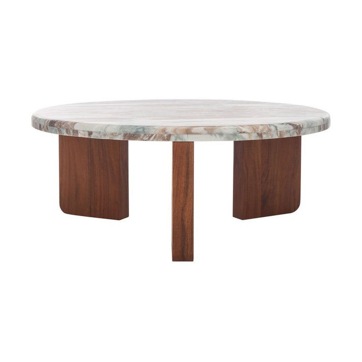 Belmont Round Marble Coffee Table