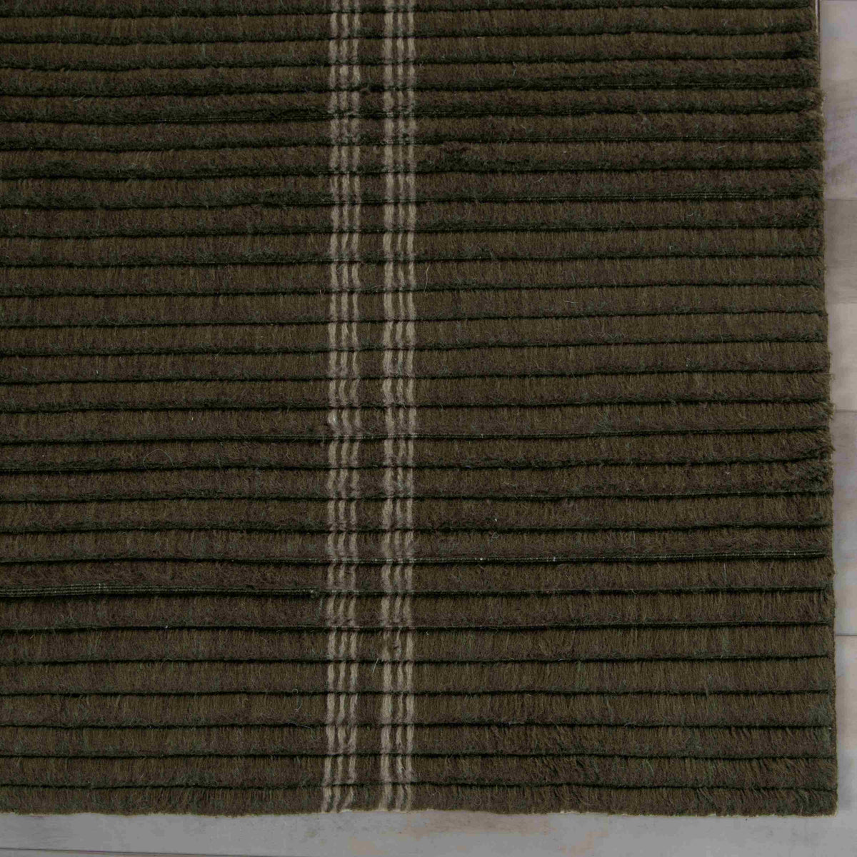 Reverie Hand-Loomed Wool Rug — Green