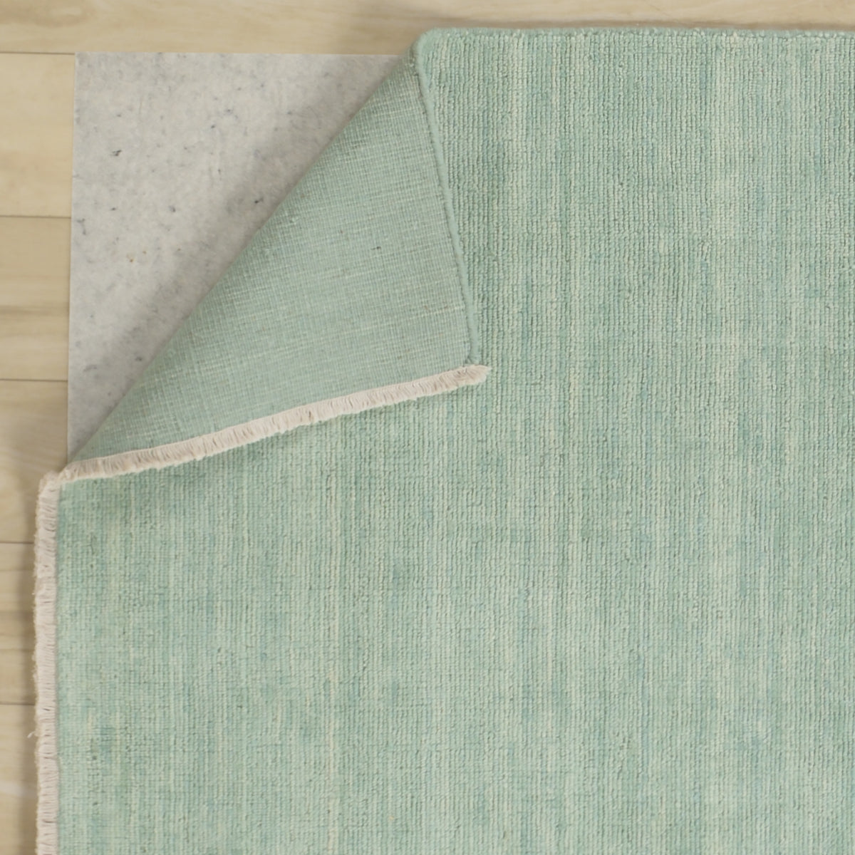 Ashcroft Hand-Loomed Wool Rug — Sage Green