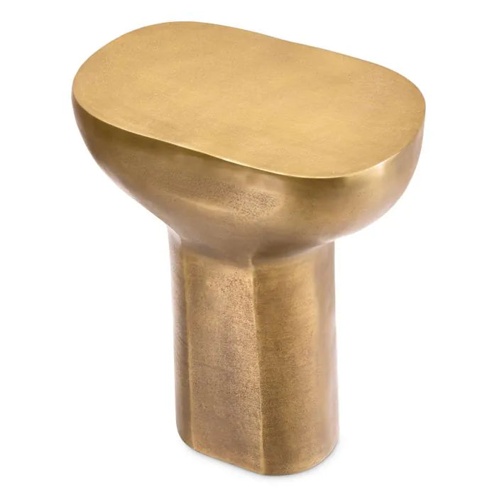 Valletta Brass Side Table