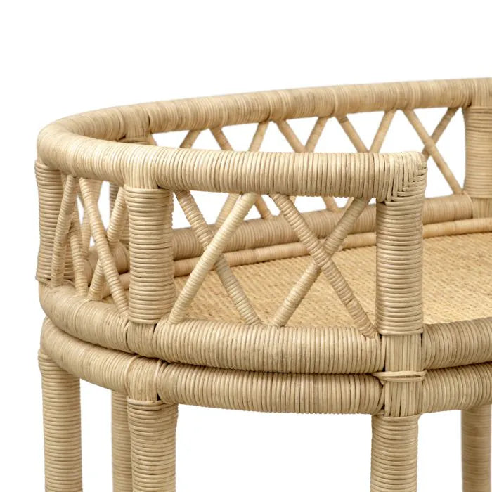Sausalito Rattan Bar Trolley