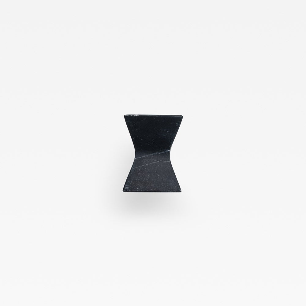 Cinch Marble Cabinet Knob in Black Marquina