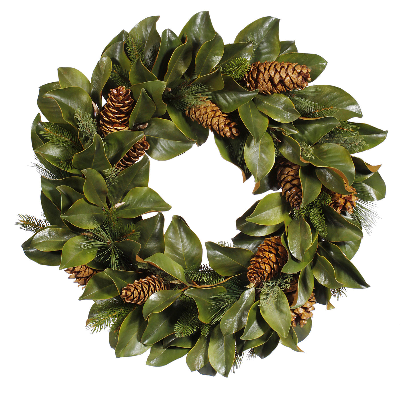 Magnolia & Pine Wreath, 30"