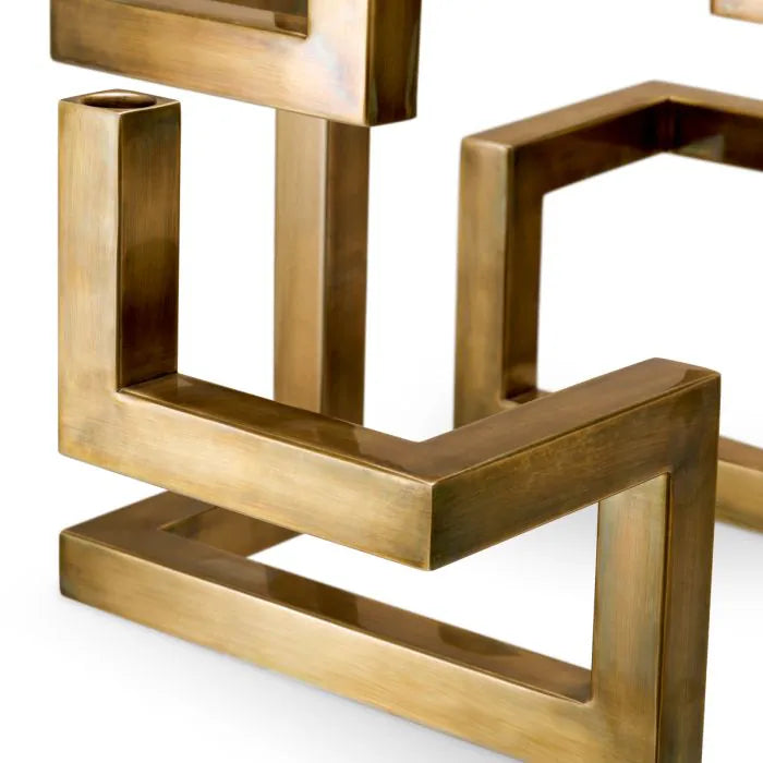 Meridian Brass Candelabra - socket detail
