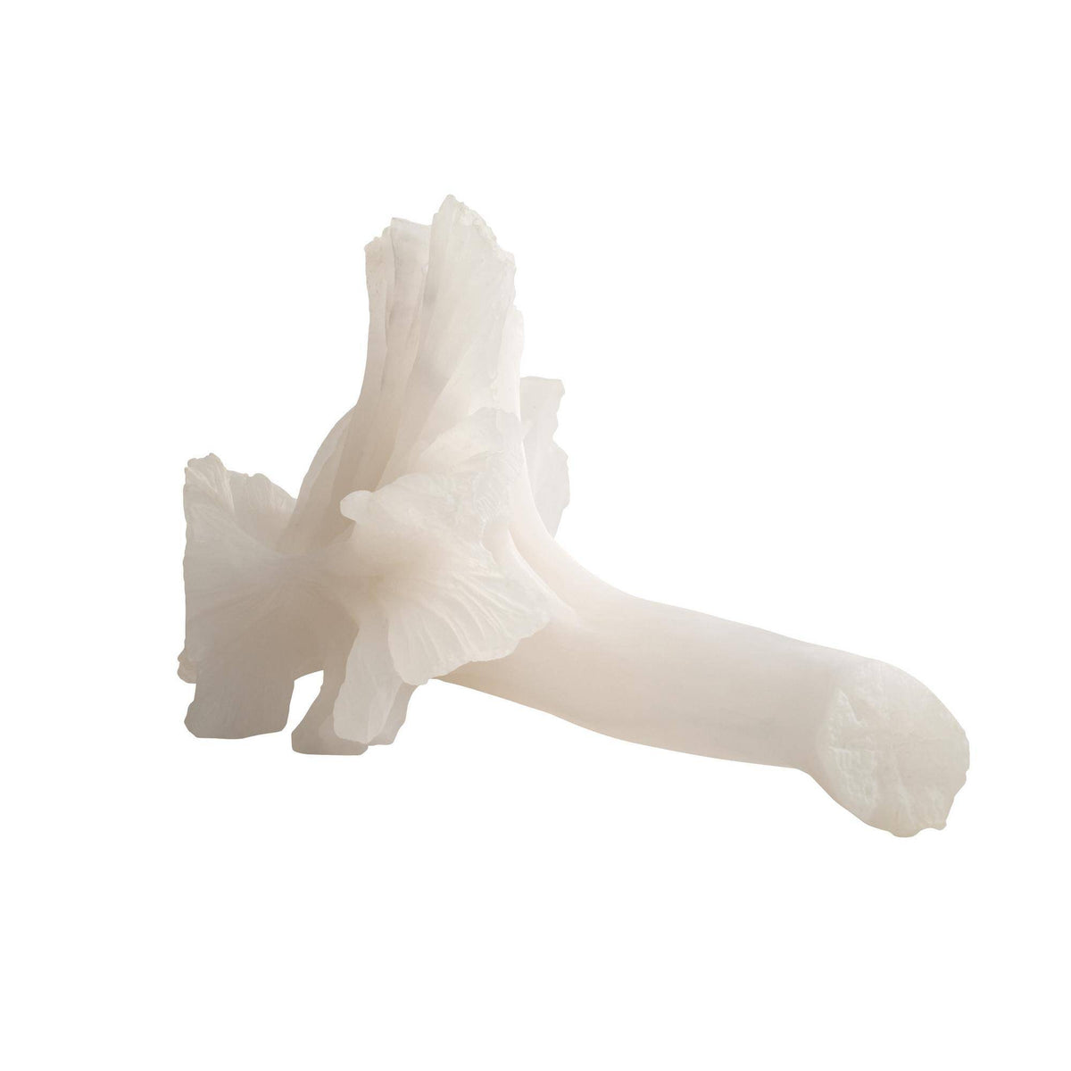 Oyster ruffle mushroom sculpture, additional view