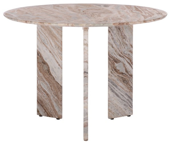 Rachel Blindauer Bindi 3-Leg Marble Dining Table