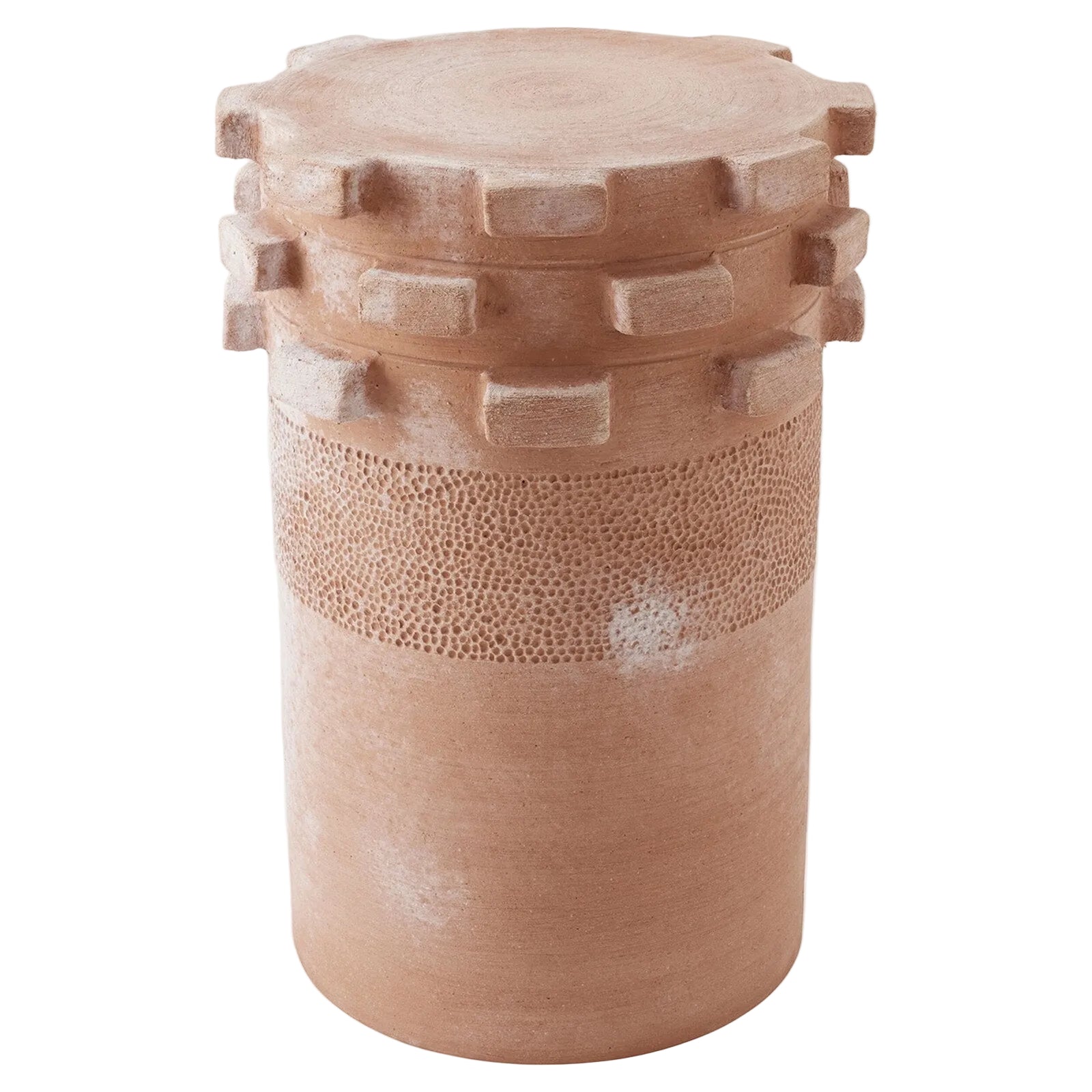 Rachel Blindauer Terra Cotta Side Table
