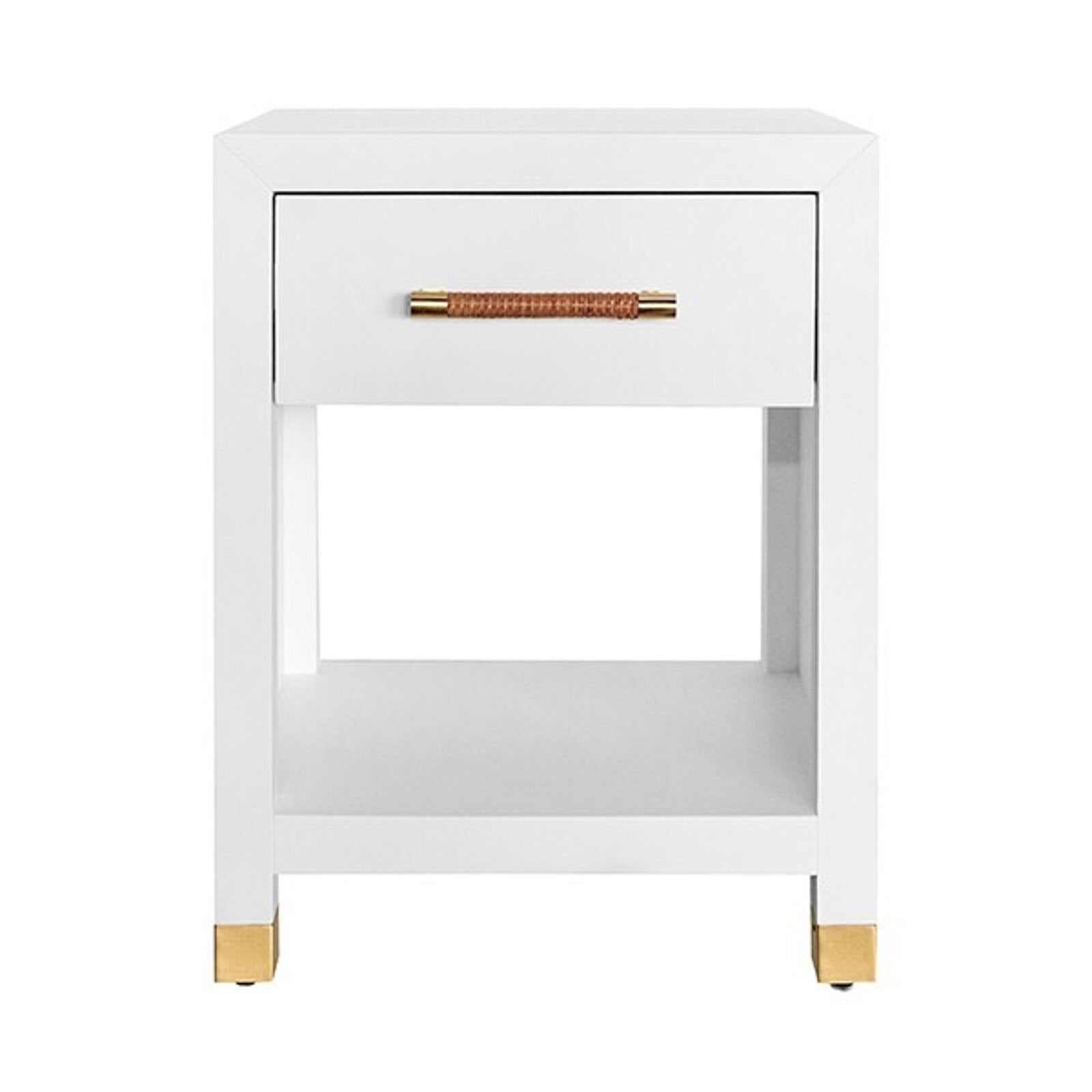 Rachel Blindauer Pelham 1-Drawer Lacquer Side Table