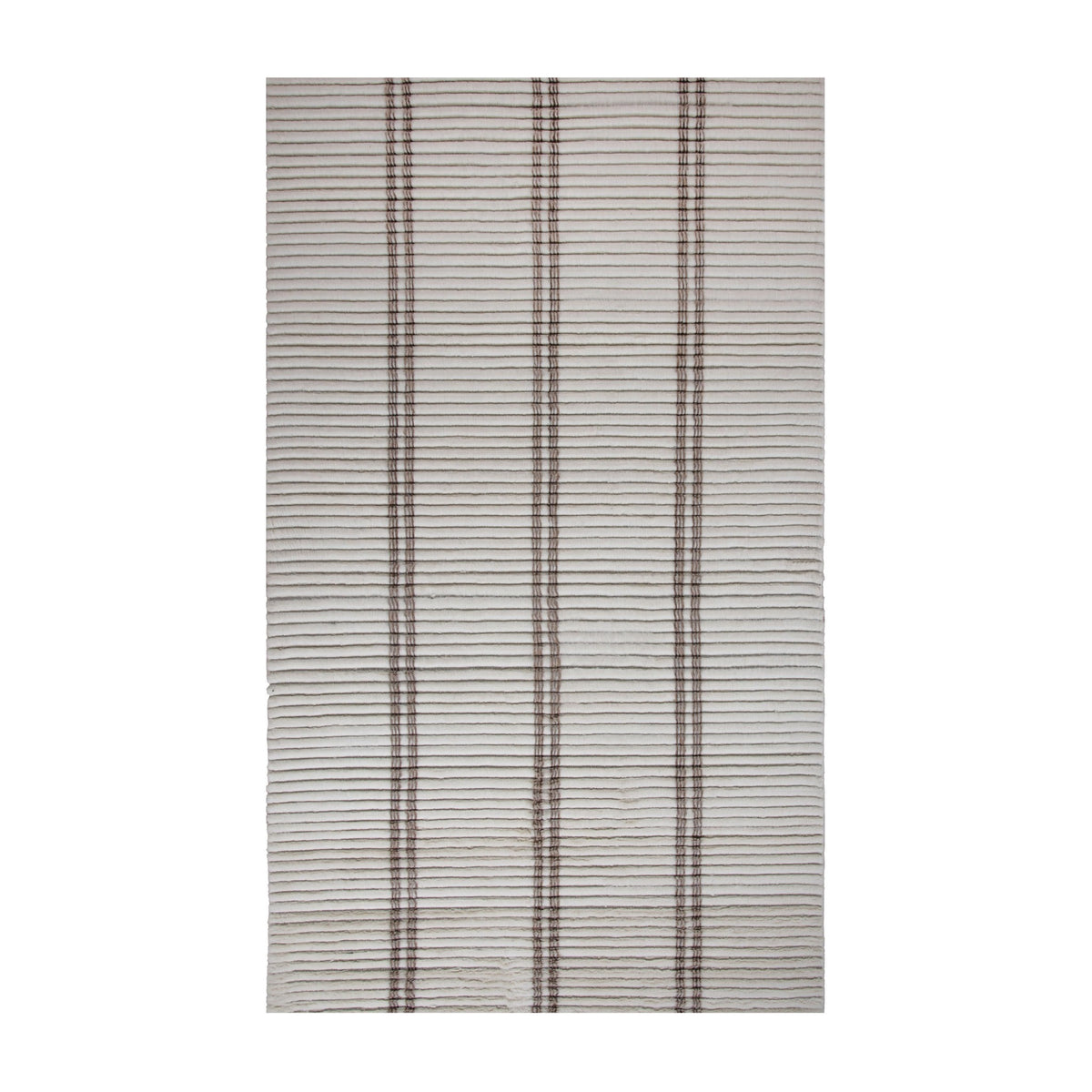 Reverie Hand-Loomed Wool Rug — Ivory & Brown