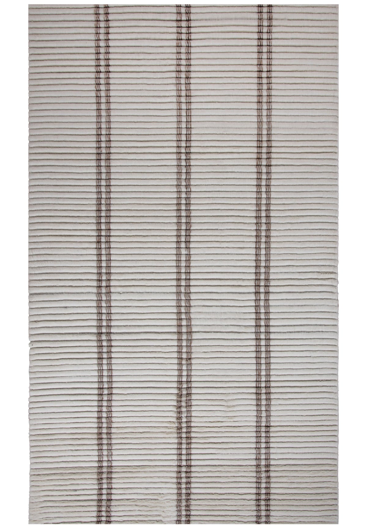 Reverie Hand-Loomed Wool Rug — Ivory & Brown