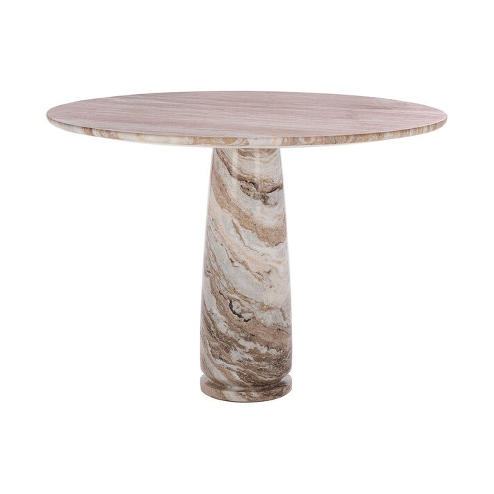 Valentia Round Marble Dining Table