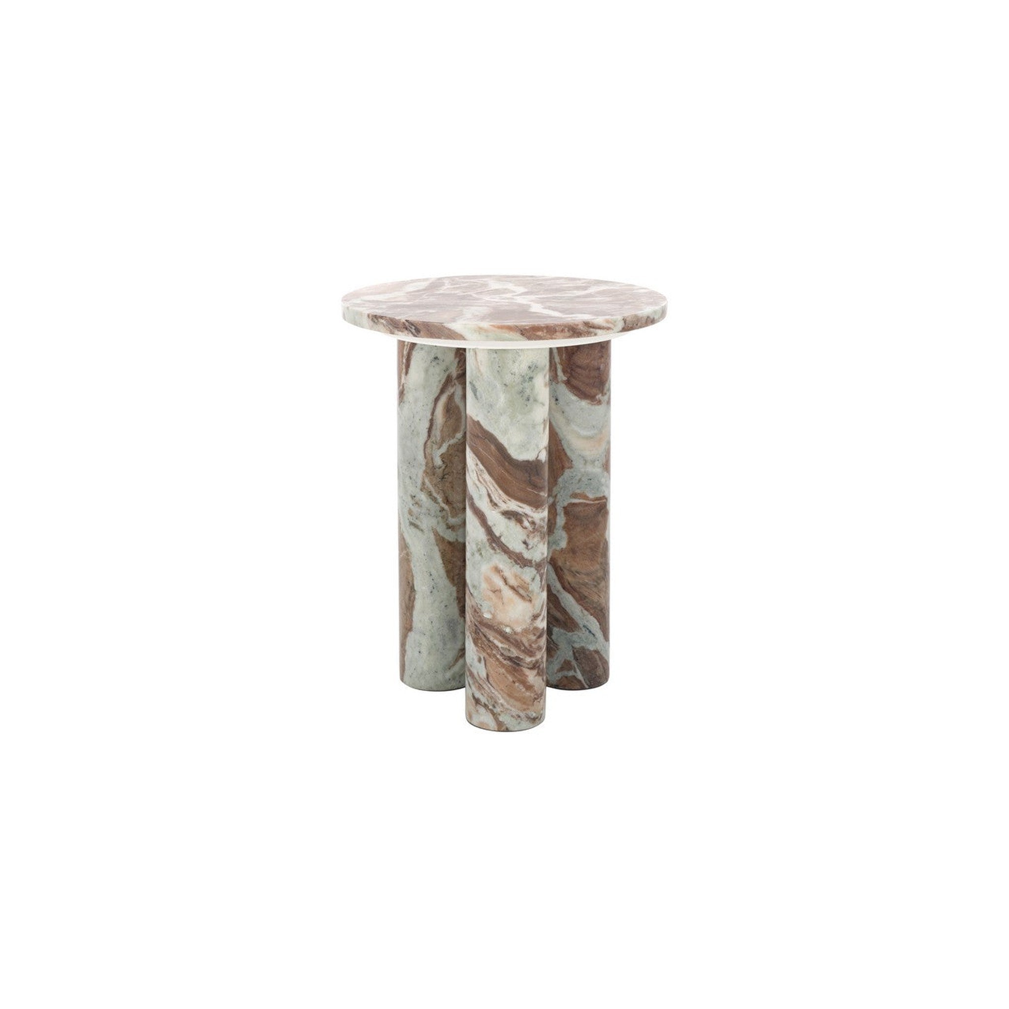 Giabella 3-Leg Marble Accent Table in sand — Rachel Blindauer