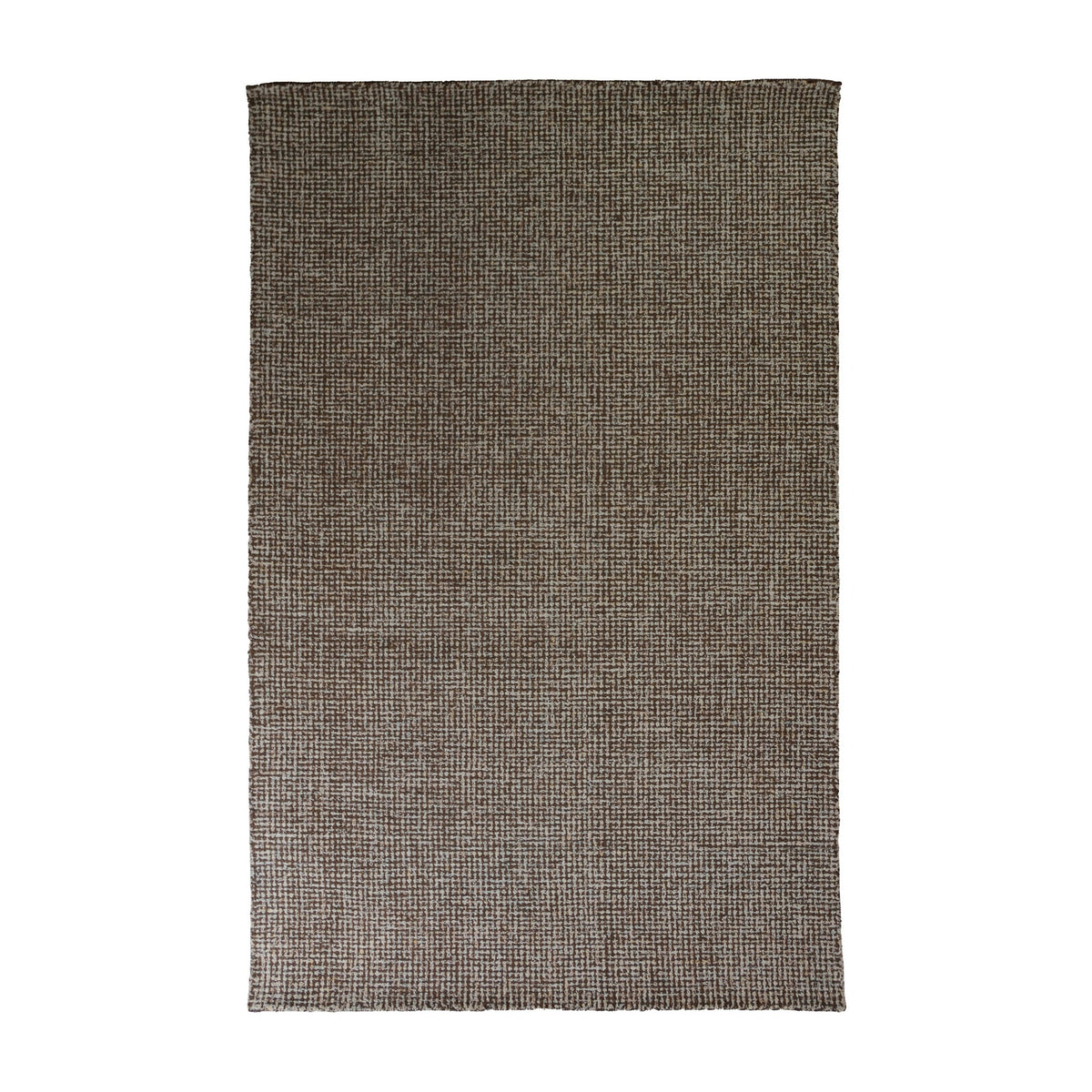 Sonoma Hand-Tufted Wool Rug — Brown & Ivory