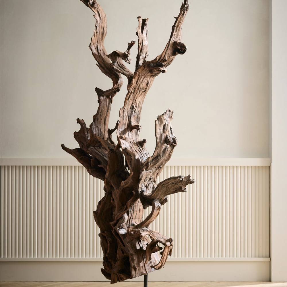 Wilder driftwood root floor sculpture, additional view