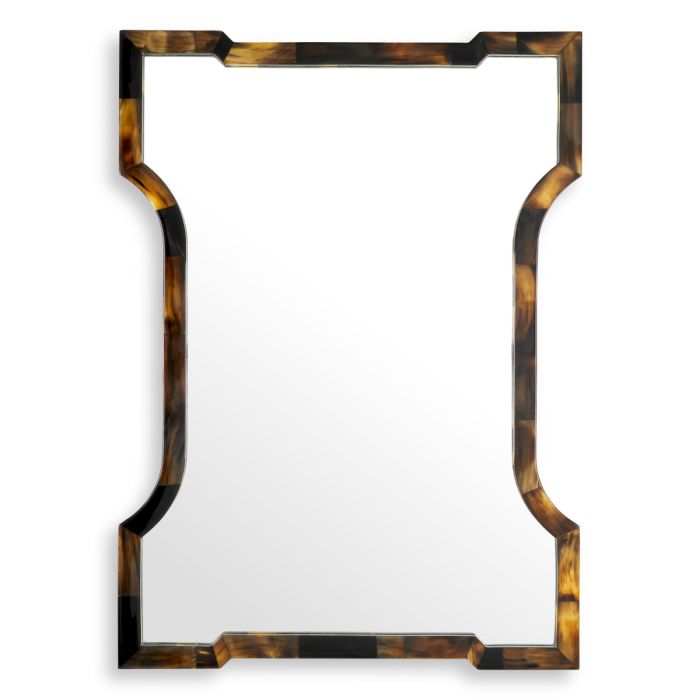 Vevey Horn Mirror detail