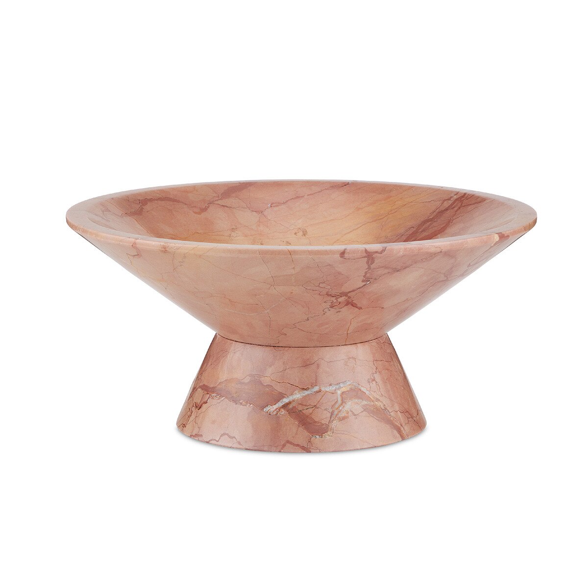 Blush Marble Bowl in Rosa Cappuccino marble