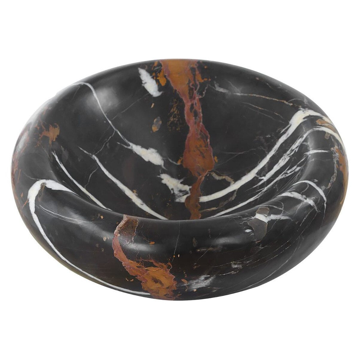 Cocoon Marble Bowl large side profile
