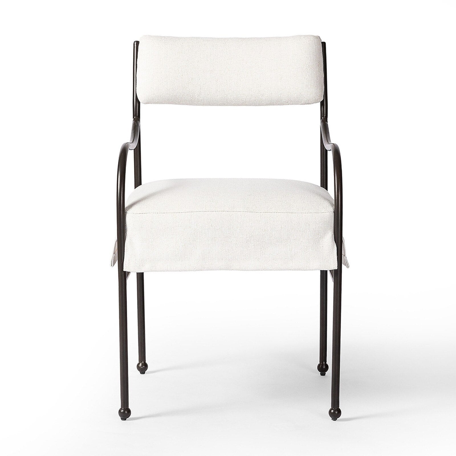 Four Hands Nevin Aluminum Outdoor Dining Chair detail