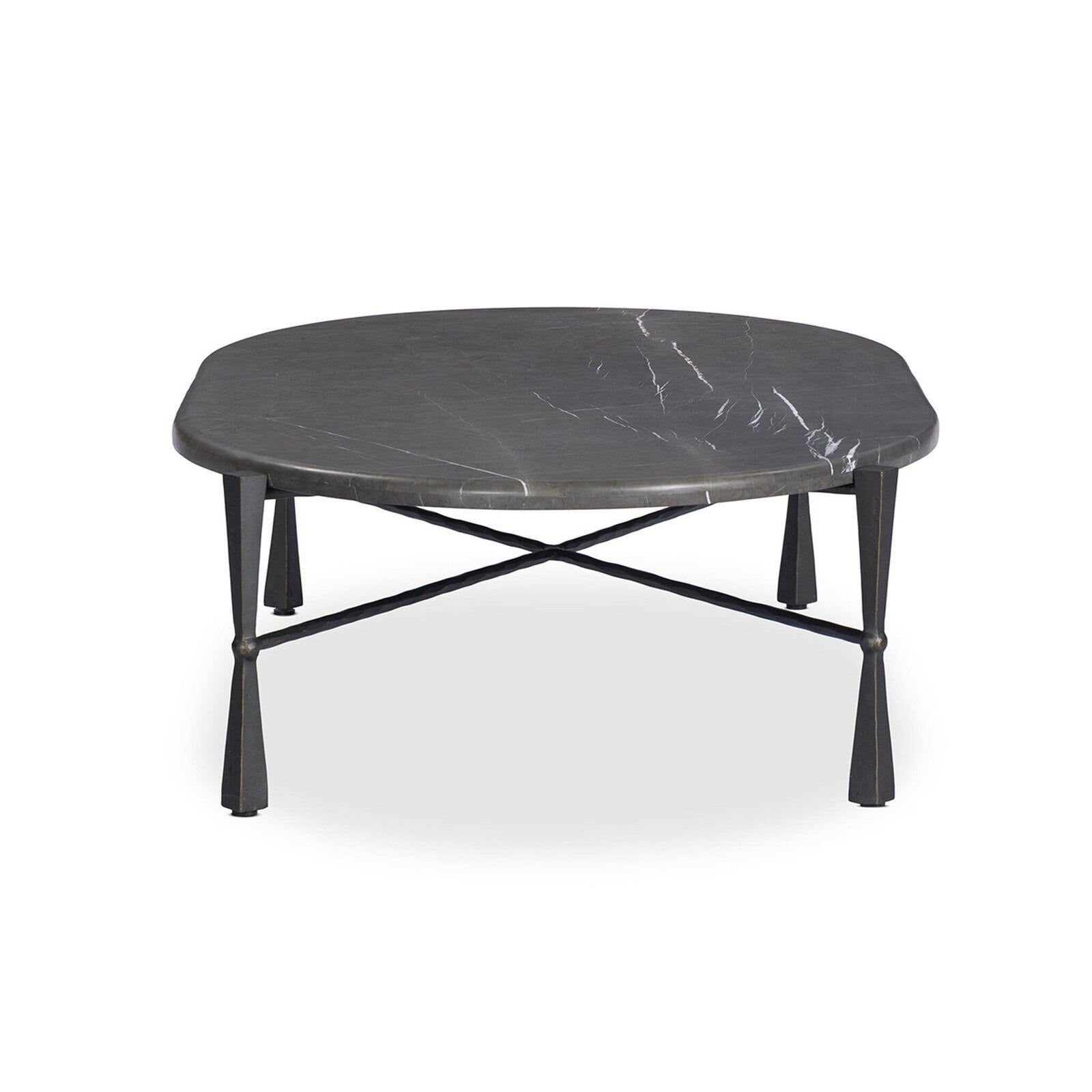 Four Hands Rayna Coffee Table - Gray Italian Marble