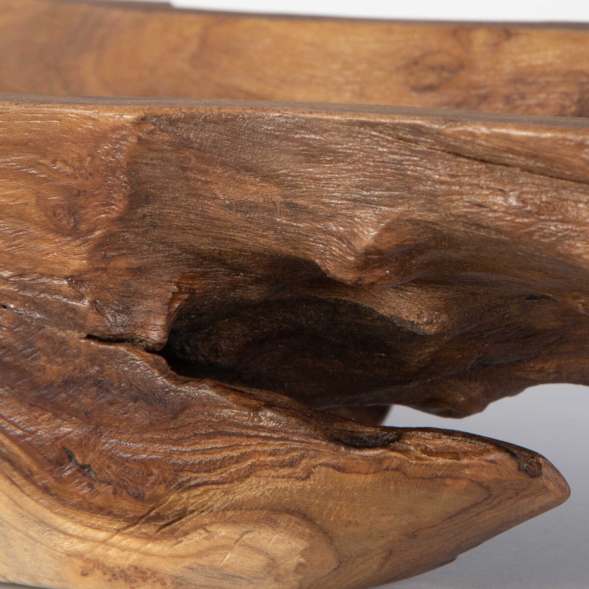 Grove Teak Bowl side profile