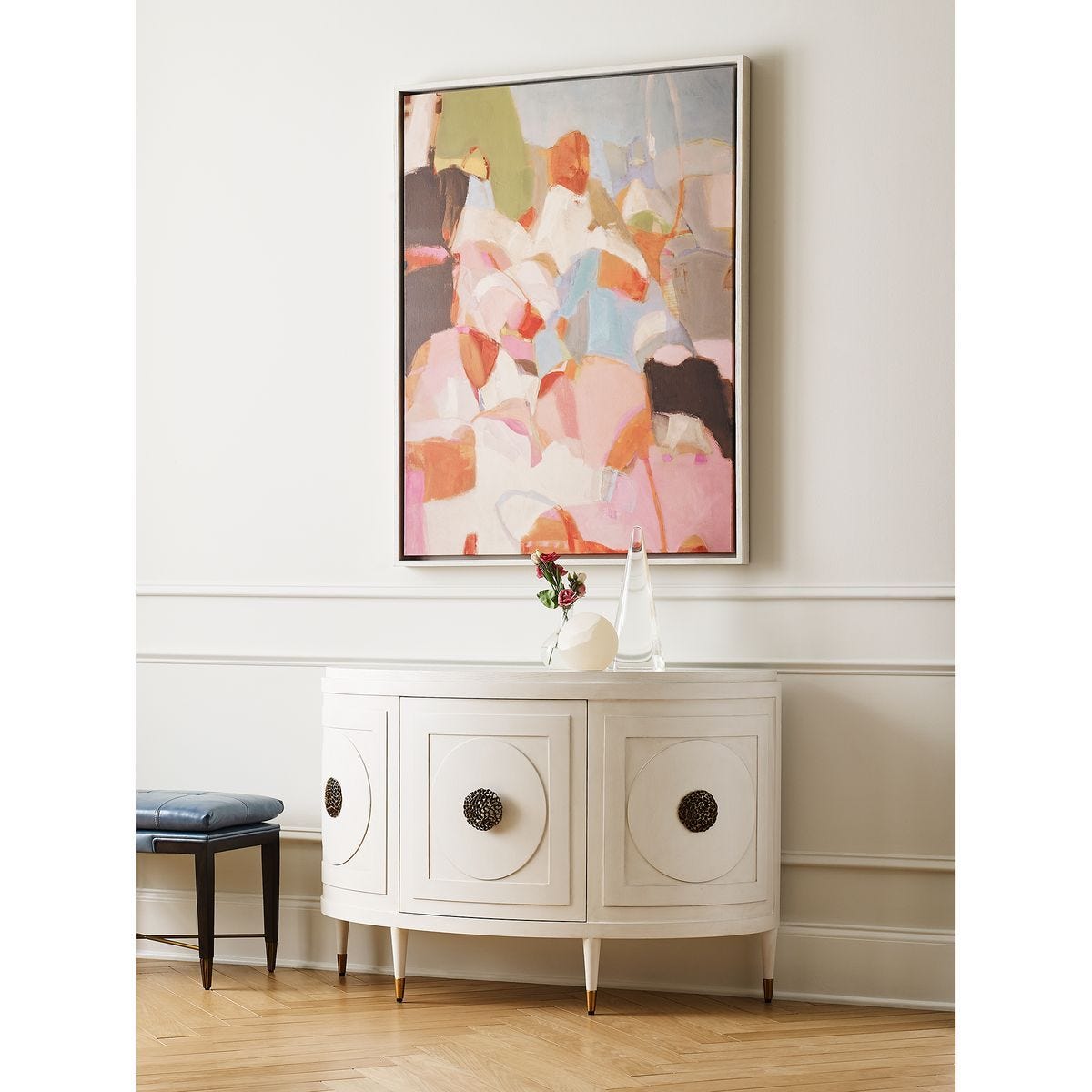 Lumière Starburst Console Cabinet — by Rachel Blindauer