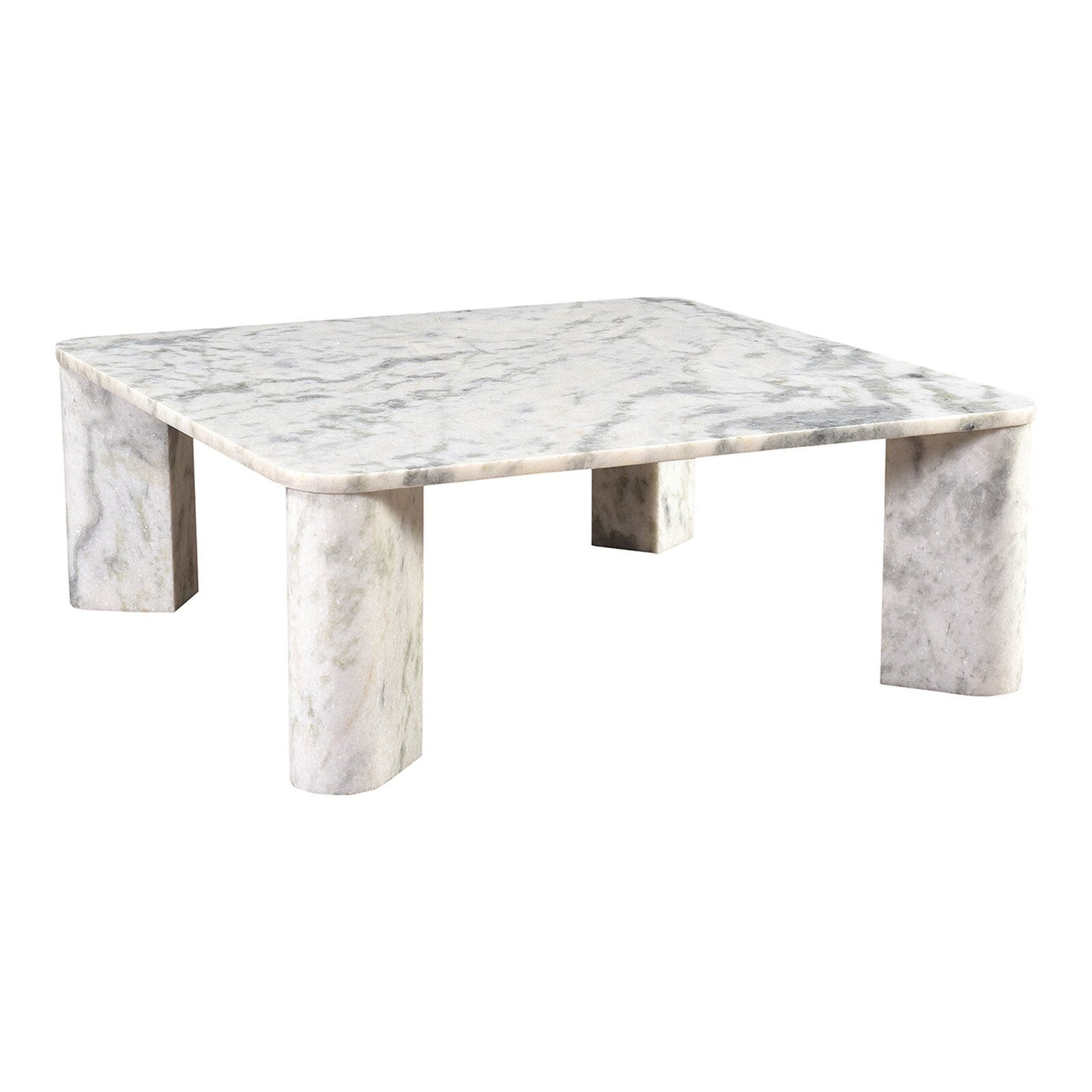 Moe's Home Collection Segment Coffee Table - Ashen Gray