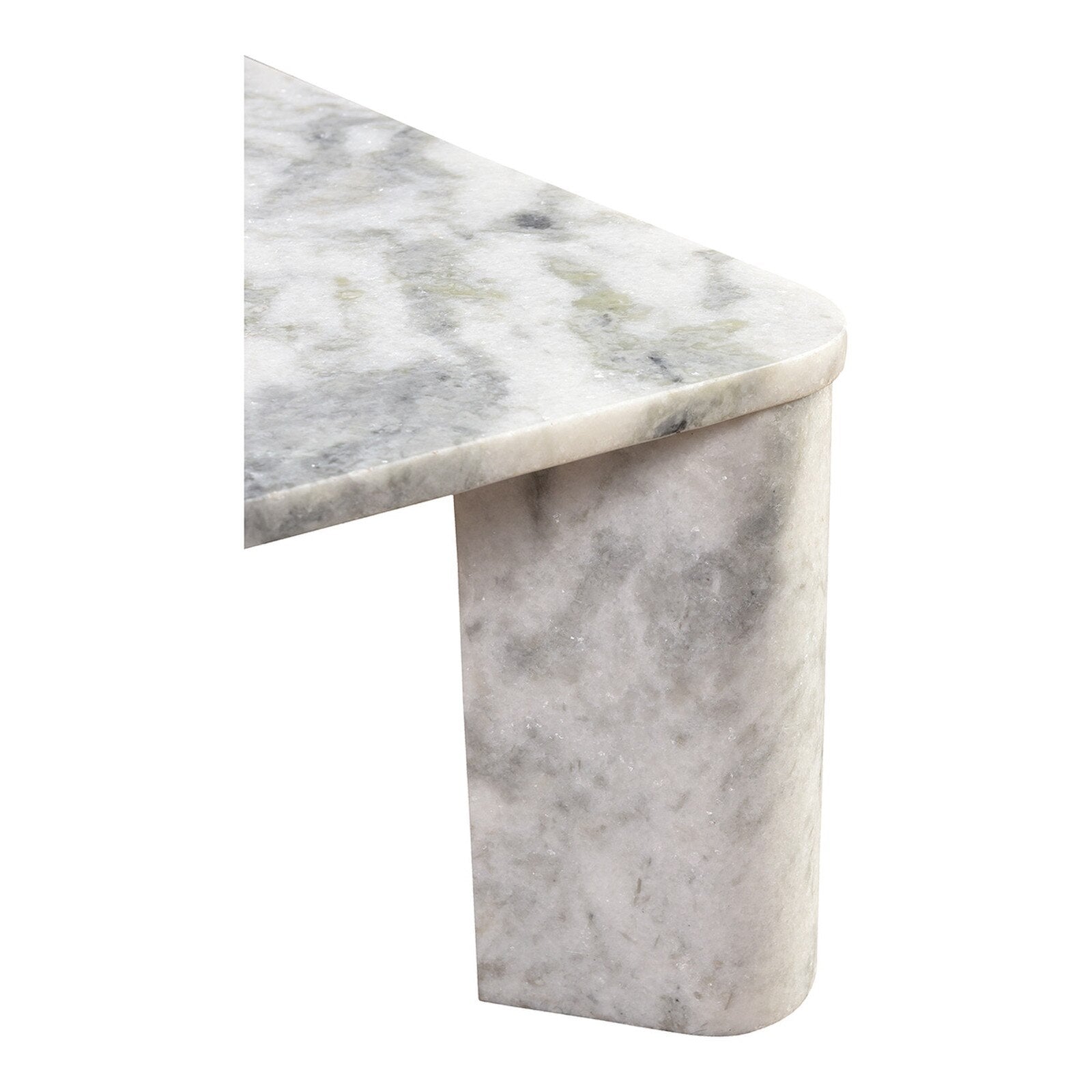 Moe's Home Collection Segment Coffee Table - Ashen Gray