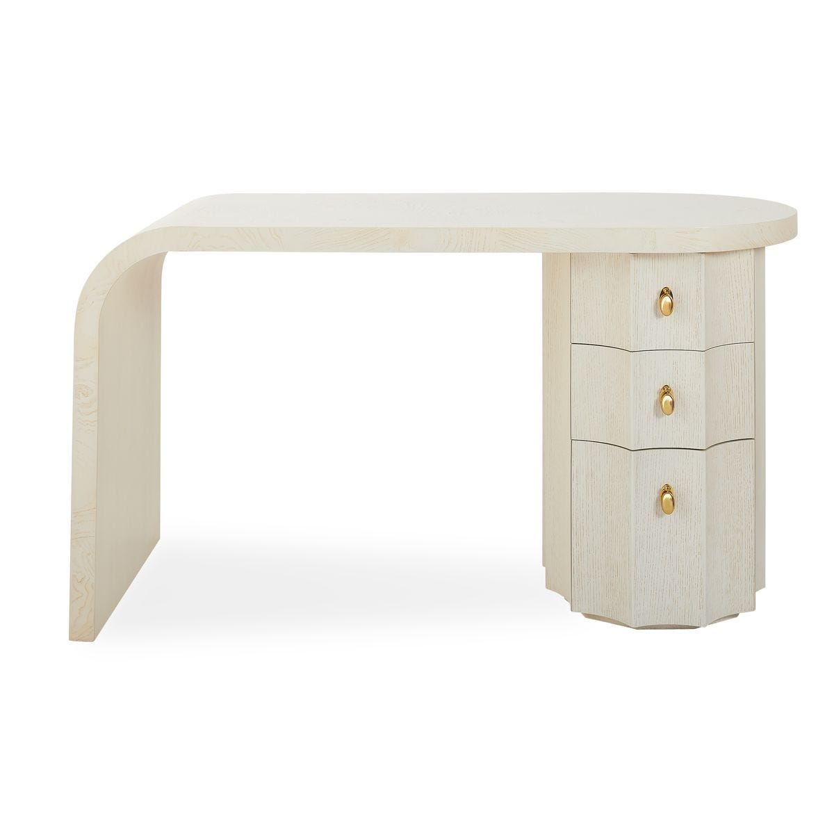 Margaux Scalloped Writing Desk — by Rachel Blindauer