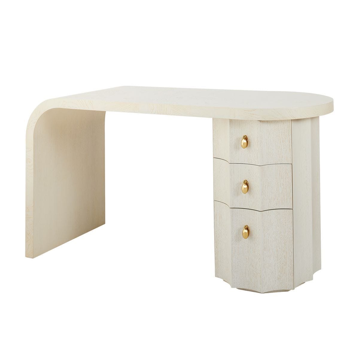 Margaux Scalloped Writing Desk — by Rachel Blindauer