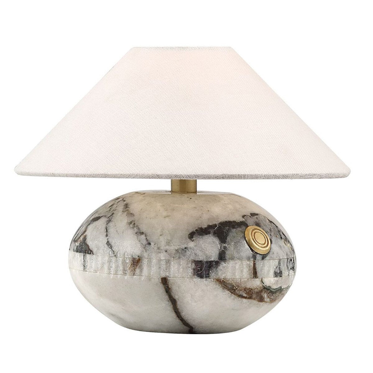 Nomad Marble Table Lamp shade detail