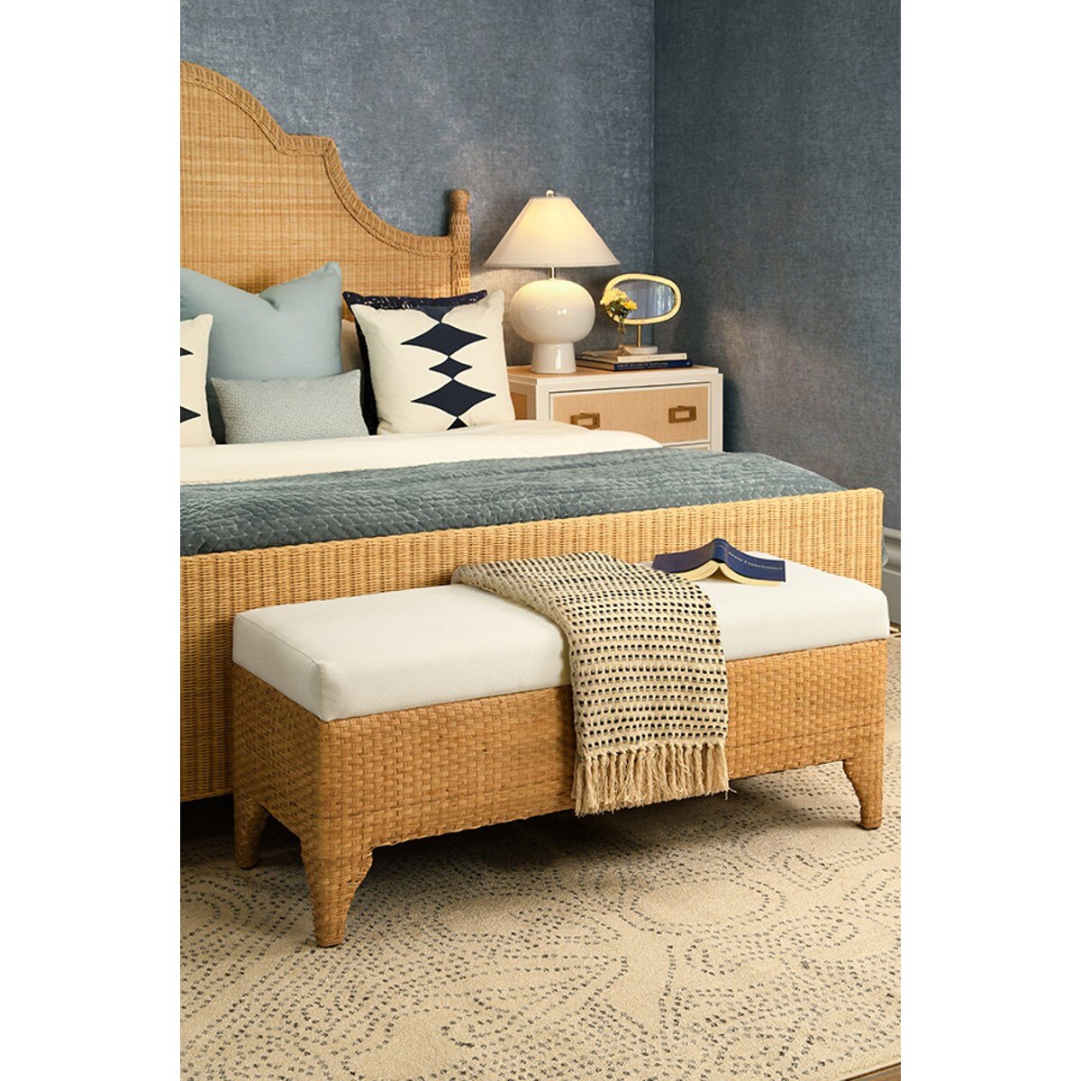 Orbis Ceramic Table Lamp scale view