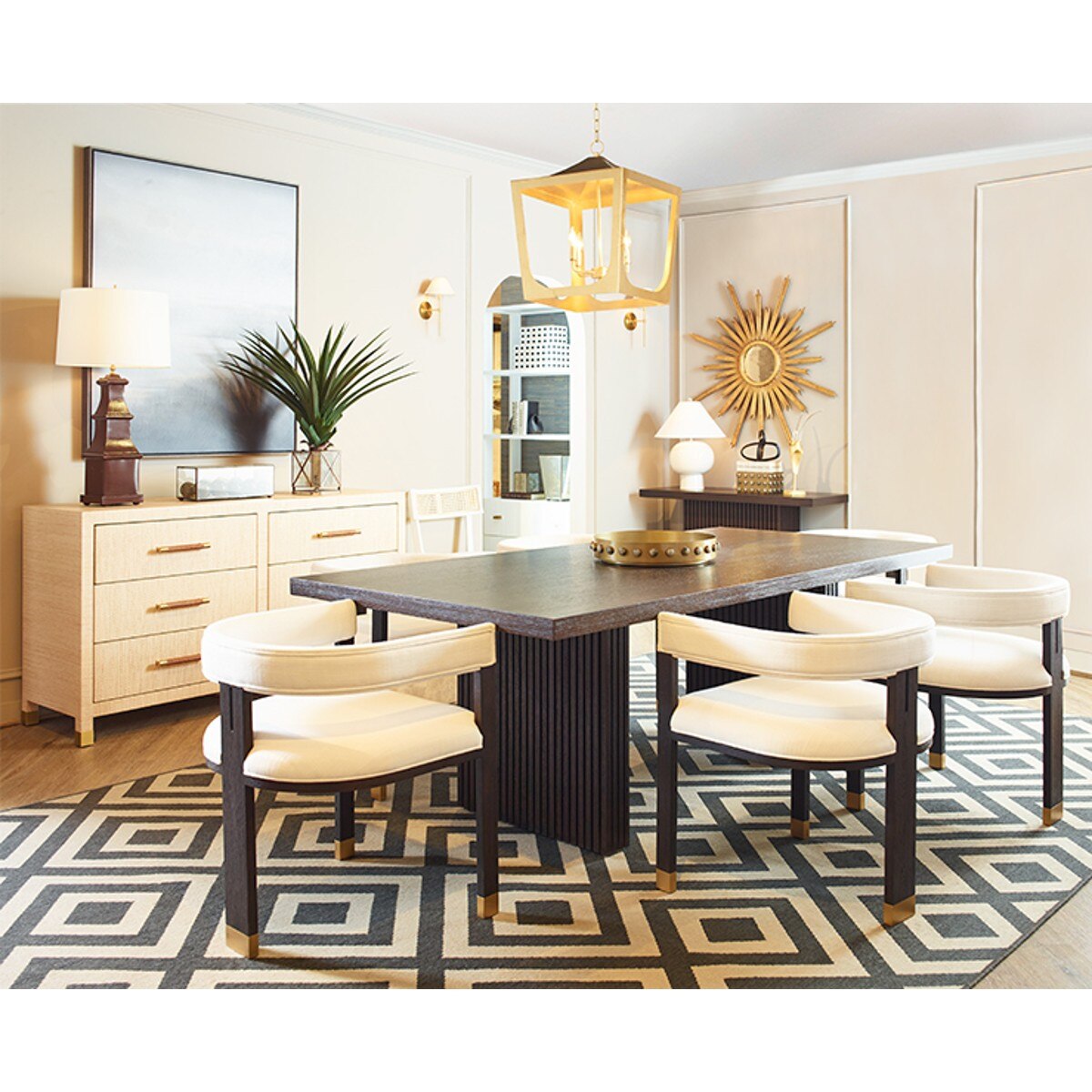 Orbis Ceramic Table Lamp side profile