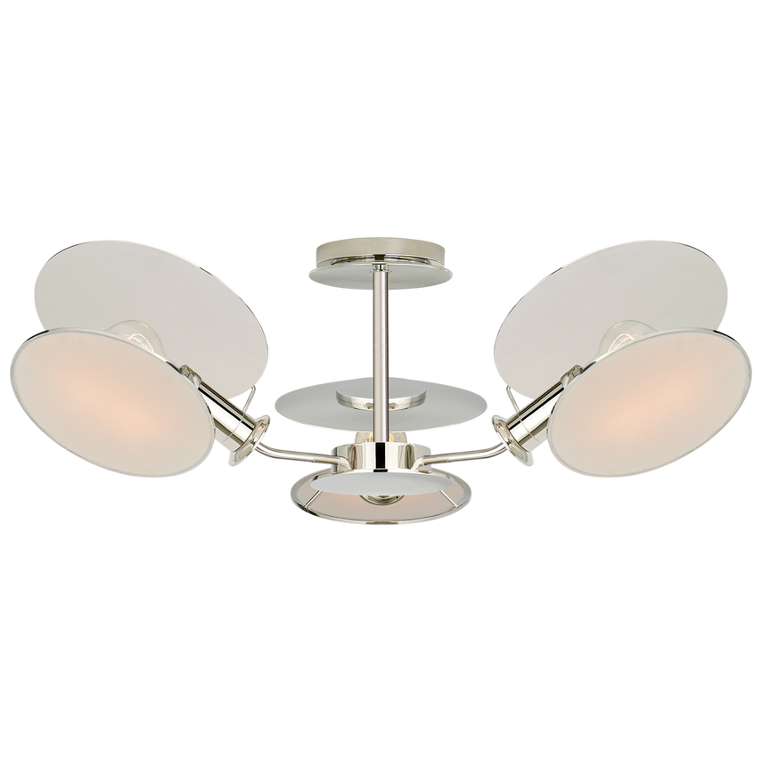 The Orion Reflector Semi-Flush Mount
