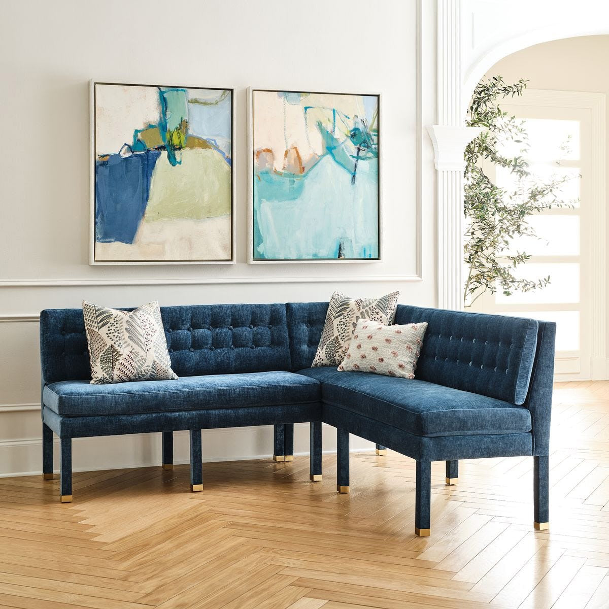 Rosalind Tufted Banquette — by Rachel Blindauer