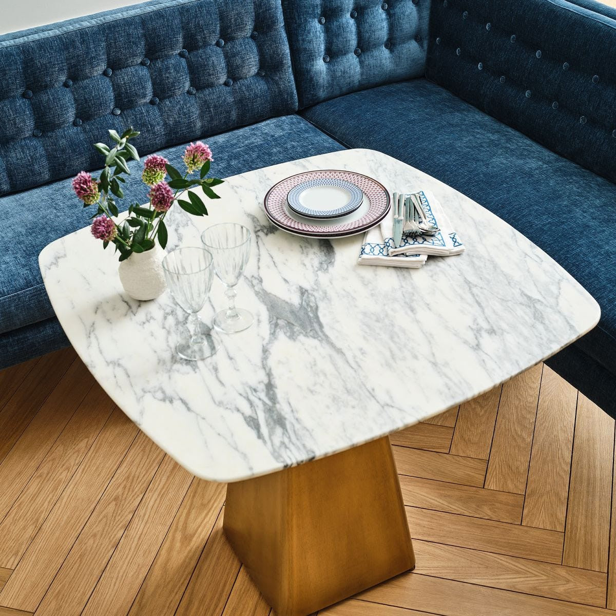Rosalind Tufted Banquette — by Rachel Blindauer