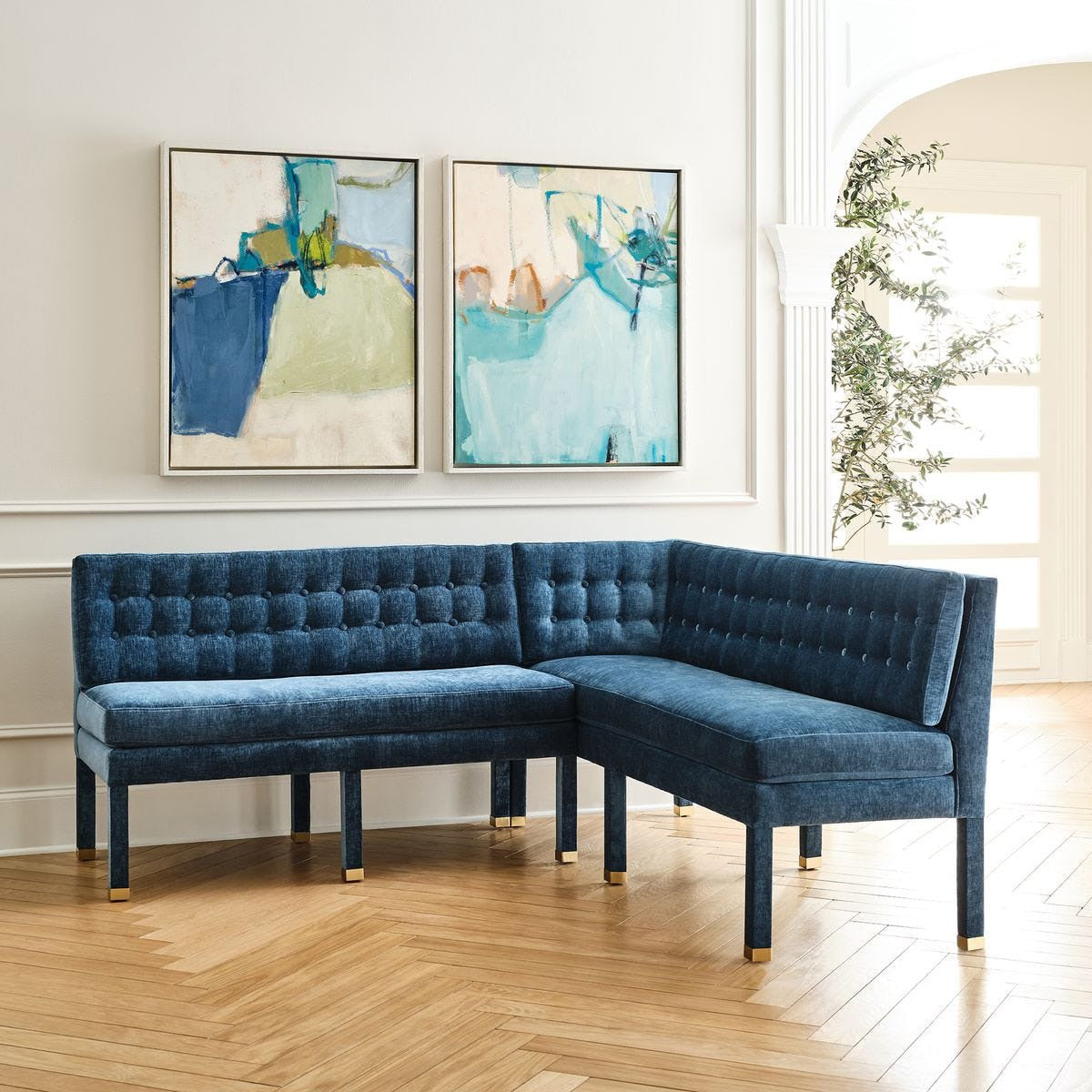 Rosalind Tufted Banquette — by Rachel Blindauer