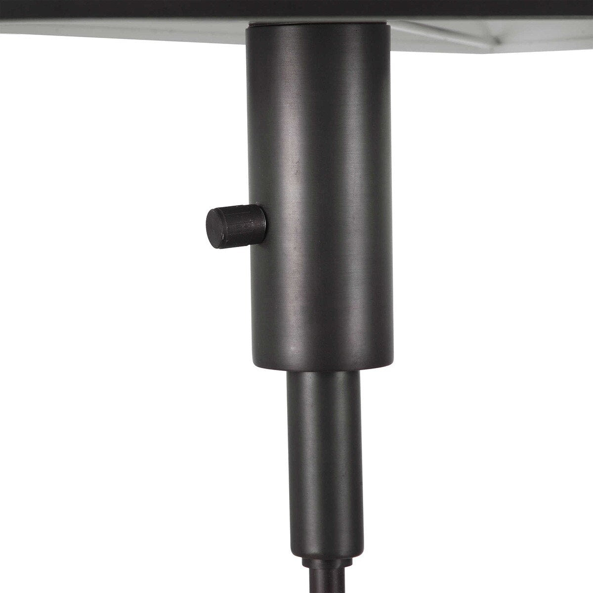 Sable Travertine Buffet Lamp honed travertine base detail