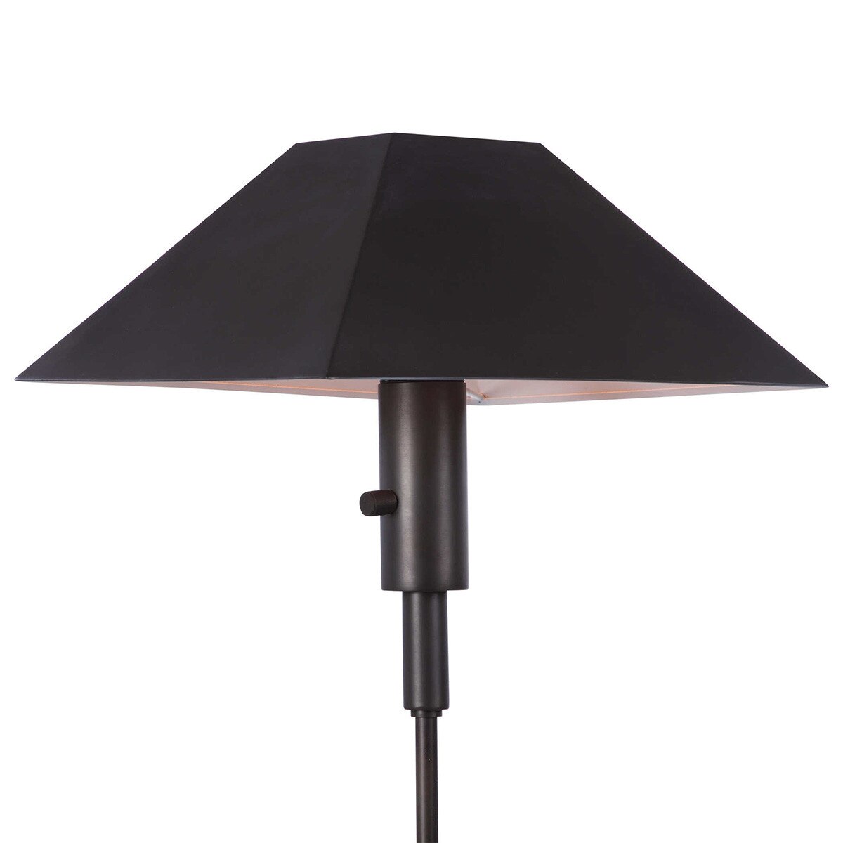 Sable Travertine Buffet Lamp shade detail