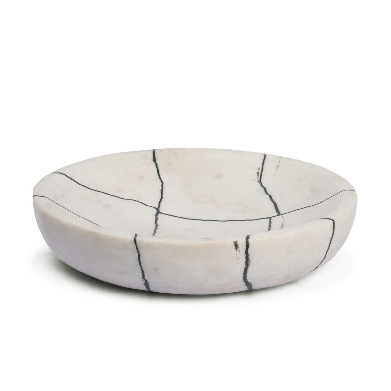 Serene White Marble Bowl round shape